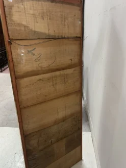 Console et miroir d'entre deux de style Louis XVI en bois doré