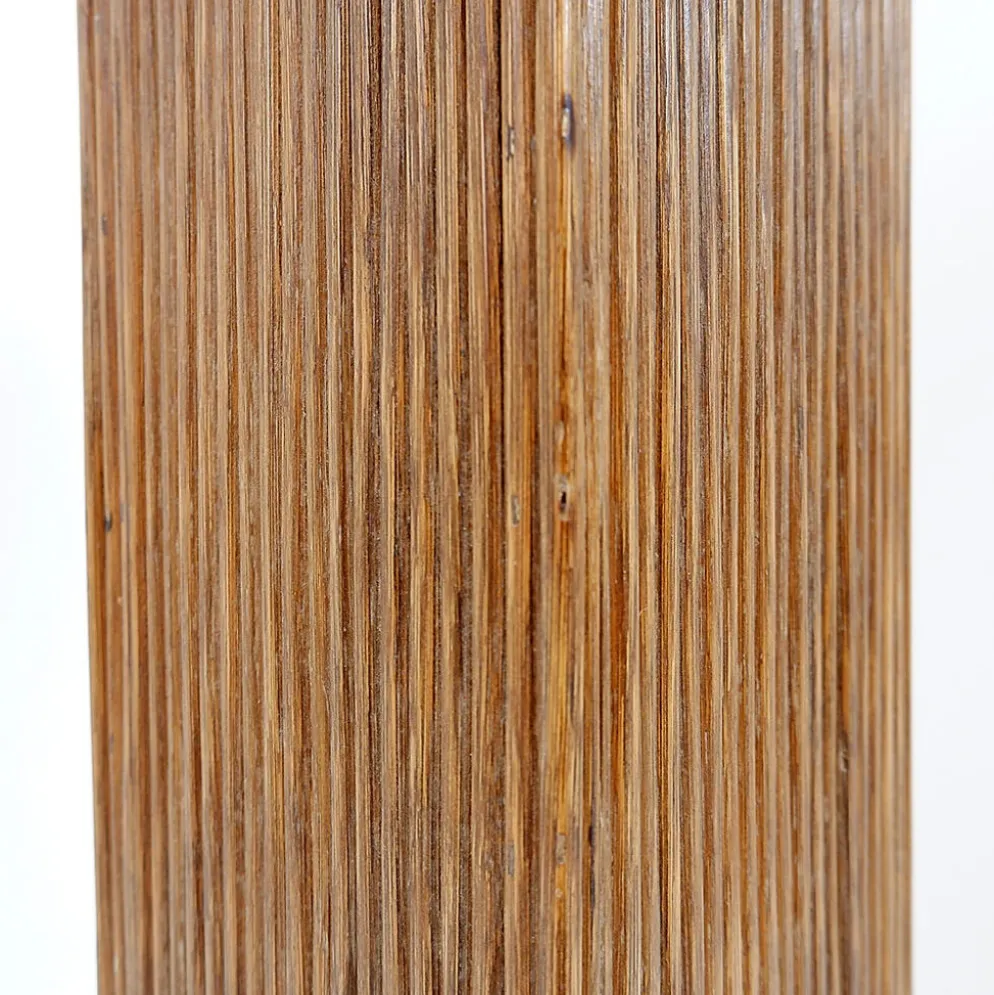 Console piédestal en roseau crayon dans le style de Vivai del Sud - 1970s