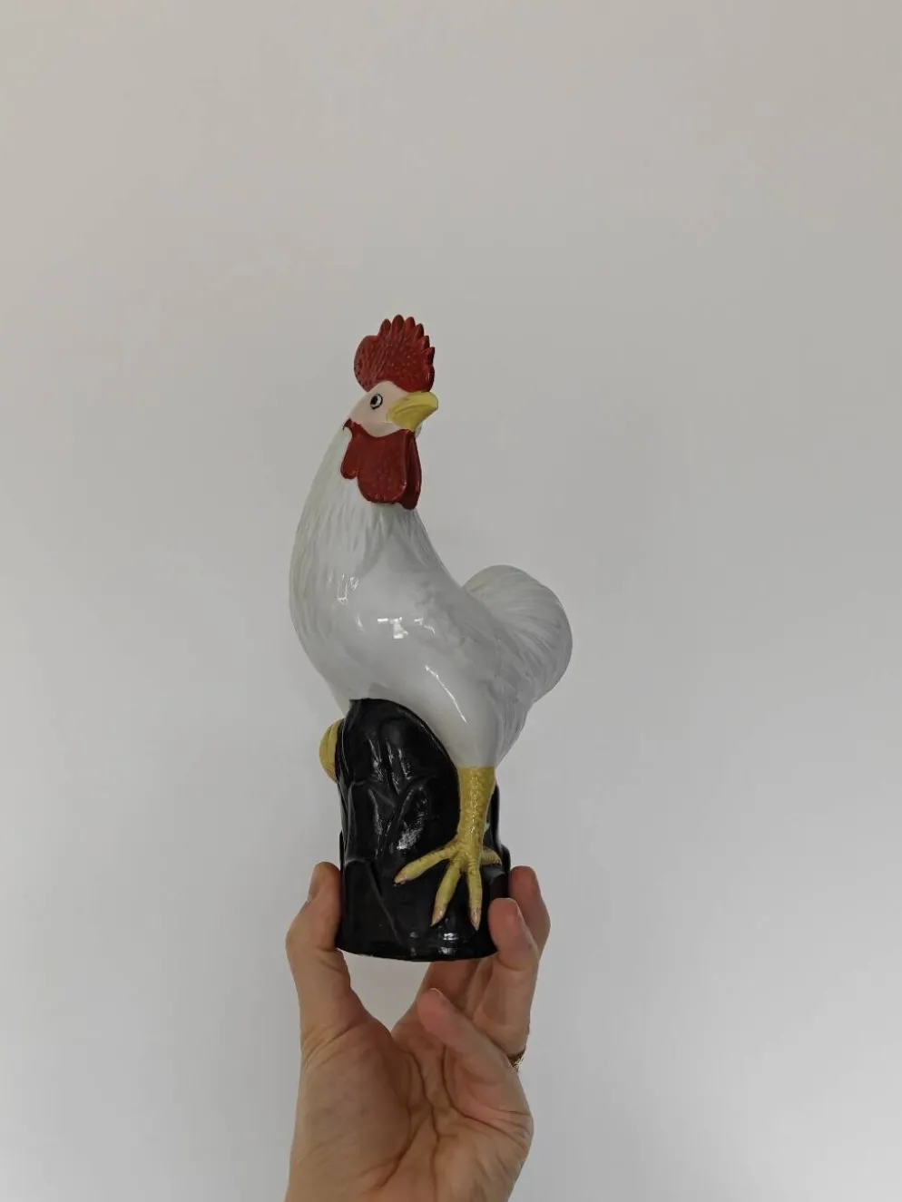 Coq en céramique