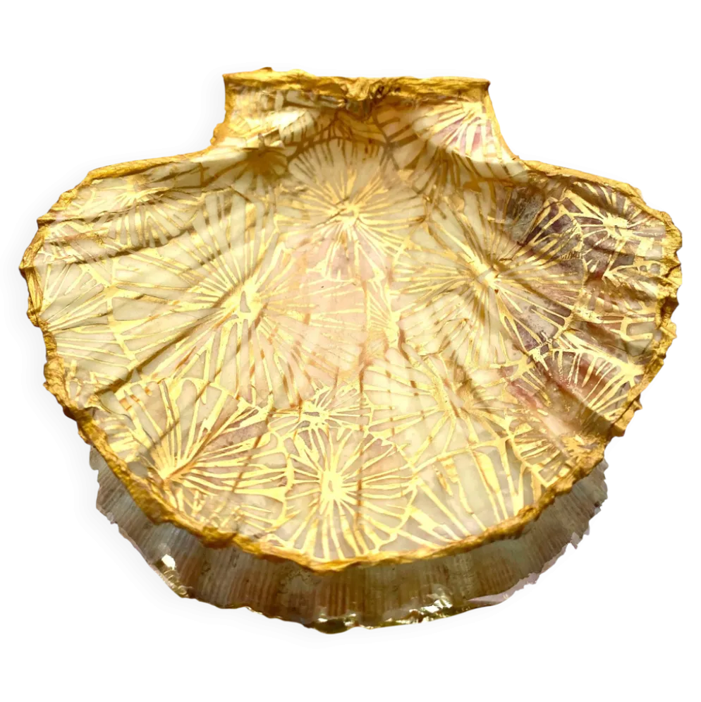 Coquille Saint Jacques décorée