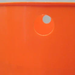 Corbeille orange Roger Tallon Art et Bureau
