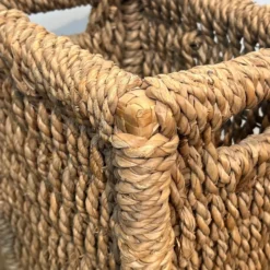 Corbeille à papier en corde