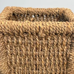 Corbeille à papier en corde