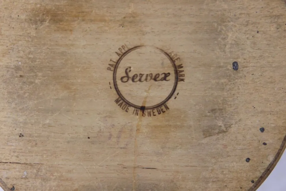 Corbeille à papier en teck, Martin Åberg pour Servex, Suède, 1960