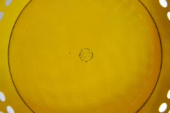 Corbeille à papier jaune RM conçue par Richard Müller, Danemark, années 1970