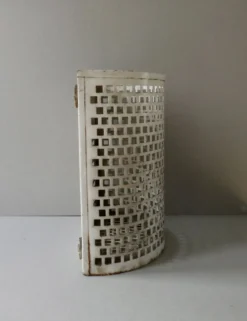 Corbeille à papier métallique des années 50