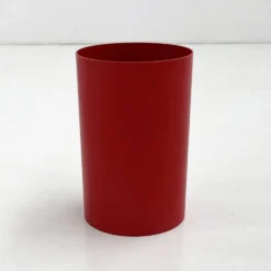 Corbeille, porte-parapluie rouge par Gino Colombini pour Kartell, 1970