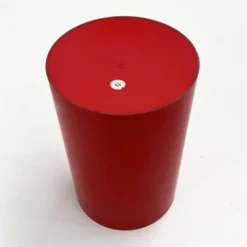 Corbeille, porte-parapluie rouge par Gino Colombini pour Kartell, 1970
