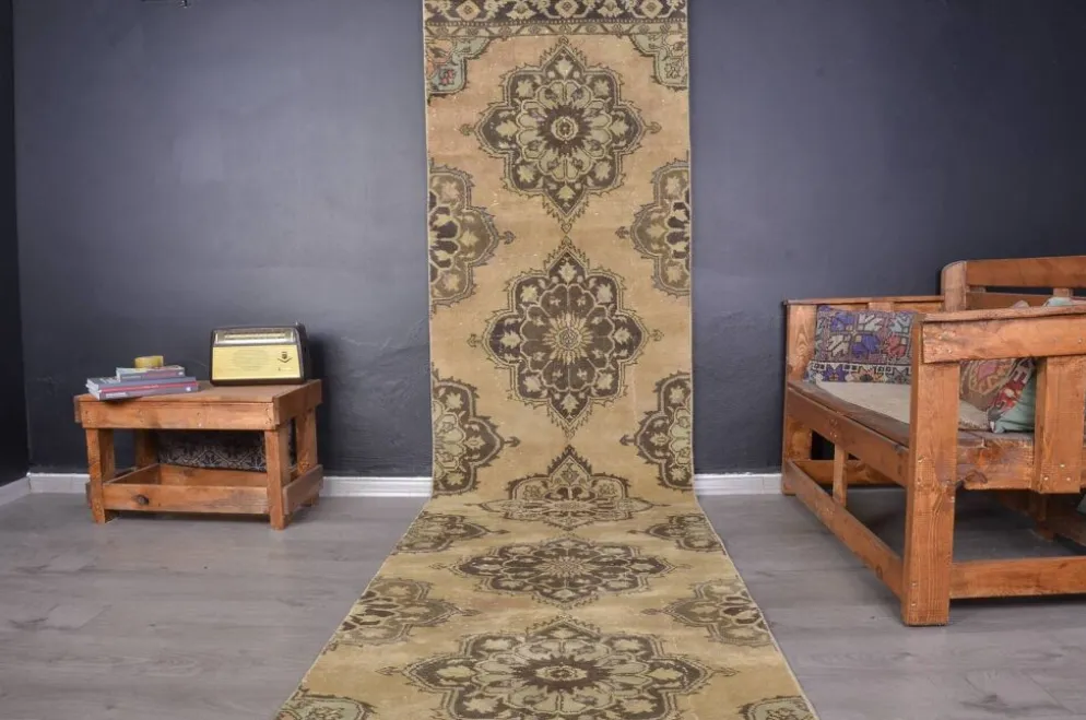 Couloir en laine Oushak extra long sku 1904