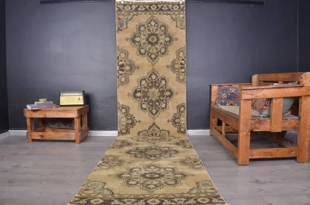 Couloir en laine Oushak extra long sku 1904