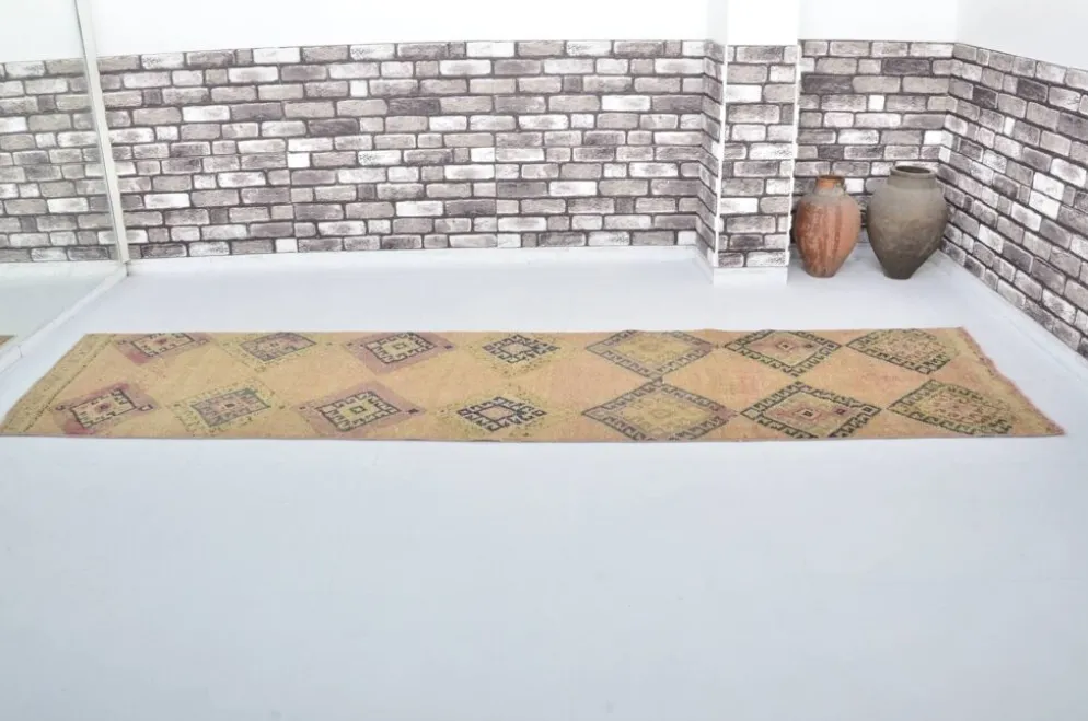 Couloir en laine vintage extra long sku3326