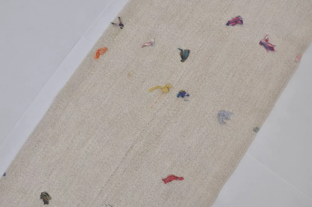 Couloir tissé à la main en chanvre vintage sku3921