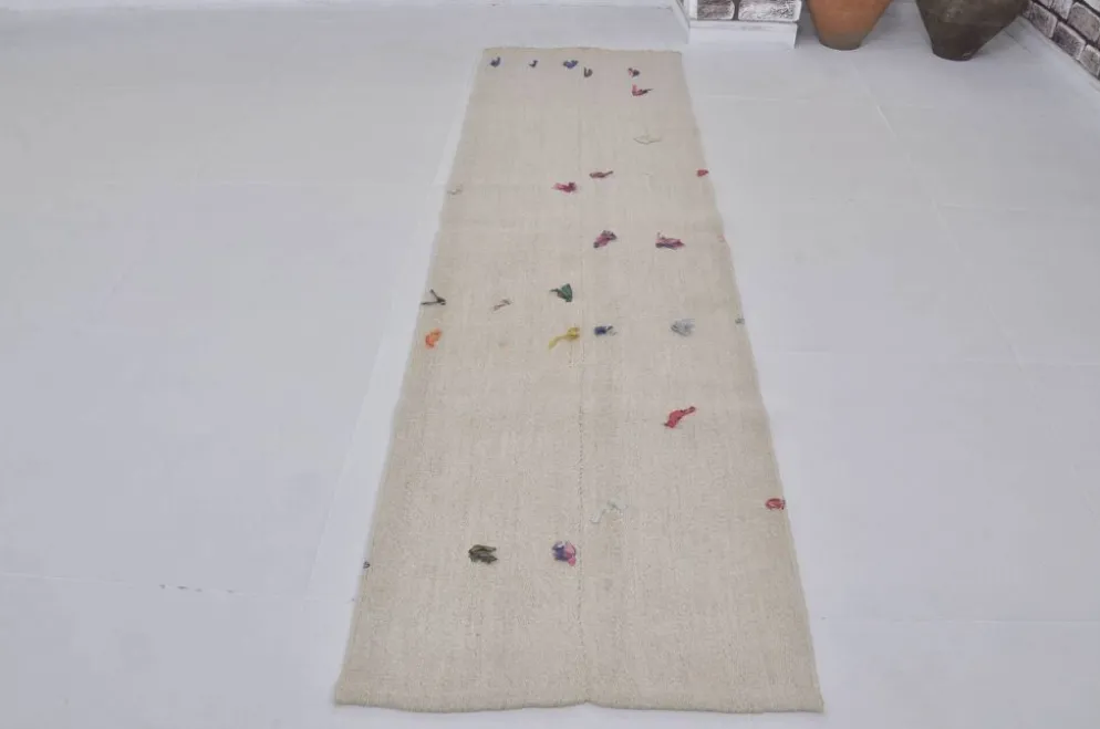 Couloir tissé à la main en chanvre vintage sku3921