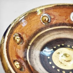 Coupe en céramique ajourée Georges Pelletier, France, 1970
