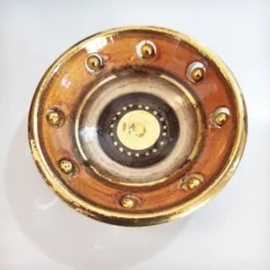 Coupe en céramique ajourée Georges Pelletier, France, 1970