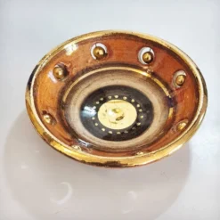Coupe en céramique ajourée Georges Pelletier, France, 1970