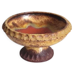 Coupe en céramique Ouest allemande 1970's