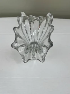 Coupe florale en verre d’art italien