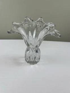 Coupe florale en verre d’art italien
