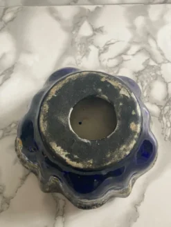 Coupelle Vallauris effet écume de mer