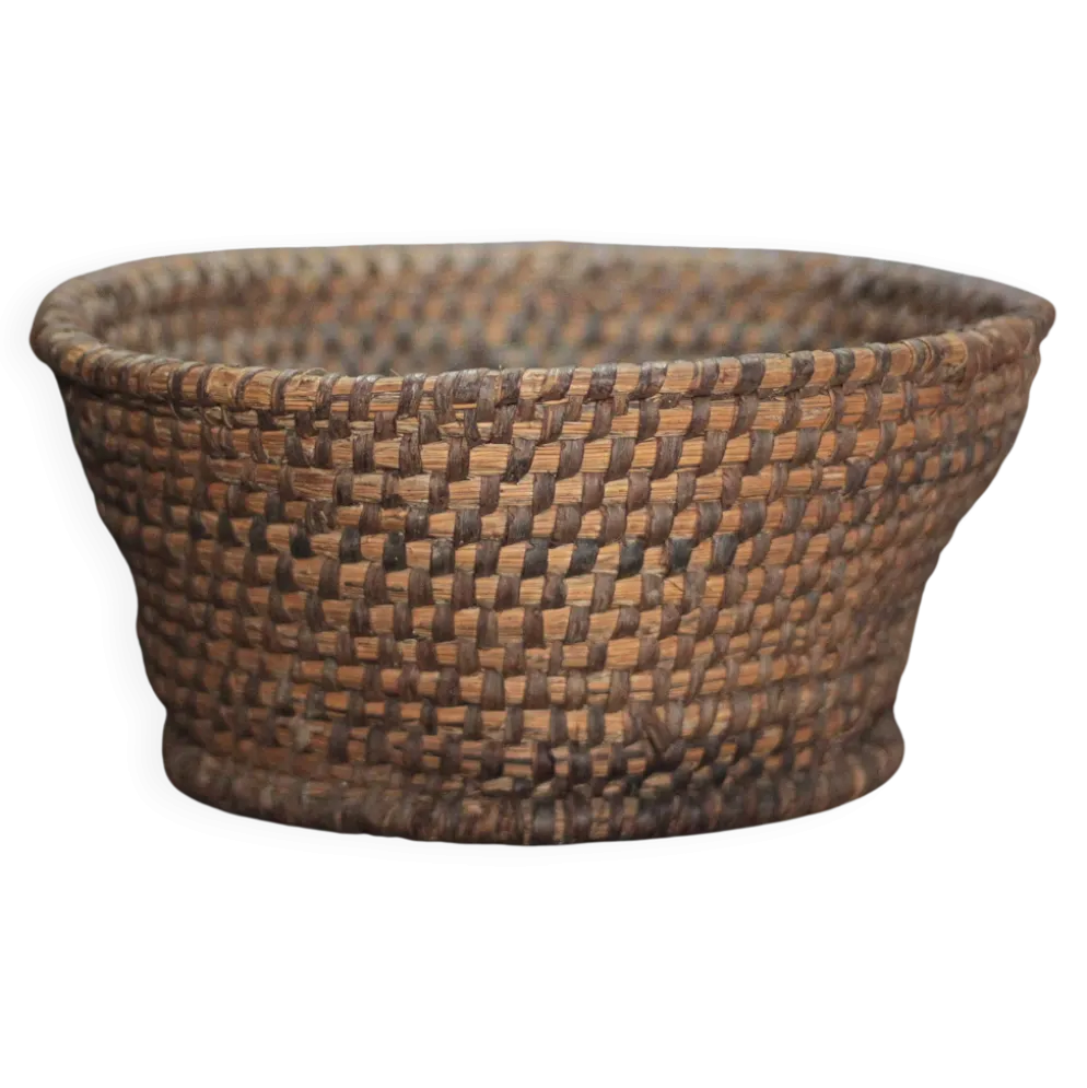 Coupe osier ancienne, bourgne paille et ronce, coupe tressé, campagne, chal