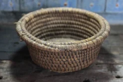 Coupe osier ancienne, bourgne paille et ronce, coupe tressé, campagne