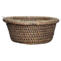 Coupe osier ancienne, bourgne paille et ronce, coupe tressé, campagne