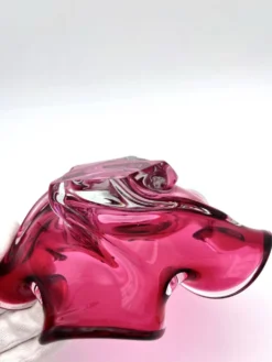 Coupe Sommerso Josef Hospodka Tchécoslovaquie magenta
