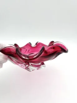 Coupe Sommerso Josef Hospodka Tchécoslovaquie magenta