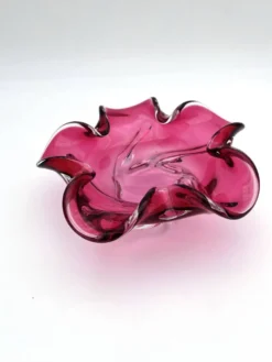 Coupe Sommerso Josef Hospodka Tchécoslovaquie magenta