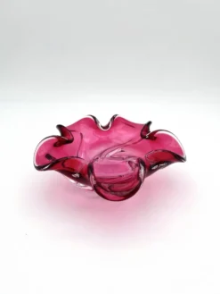 Coupe Sommerso Josef Hospodka Tchécoslovaquie magenta