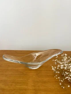 Coupe / vide poche cristal signée Daum