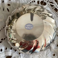 Coupe, vide-poche en argent ARVAL, Luciano Sacco, Valaza