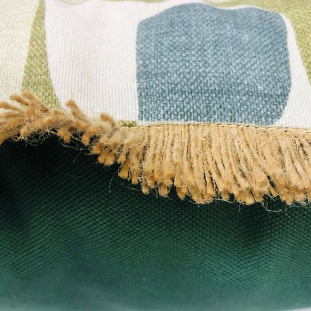 Coussin carré, Housse et Insert. Modèle « Andréa »