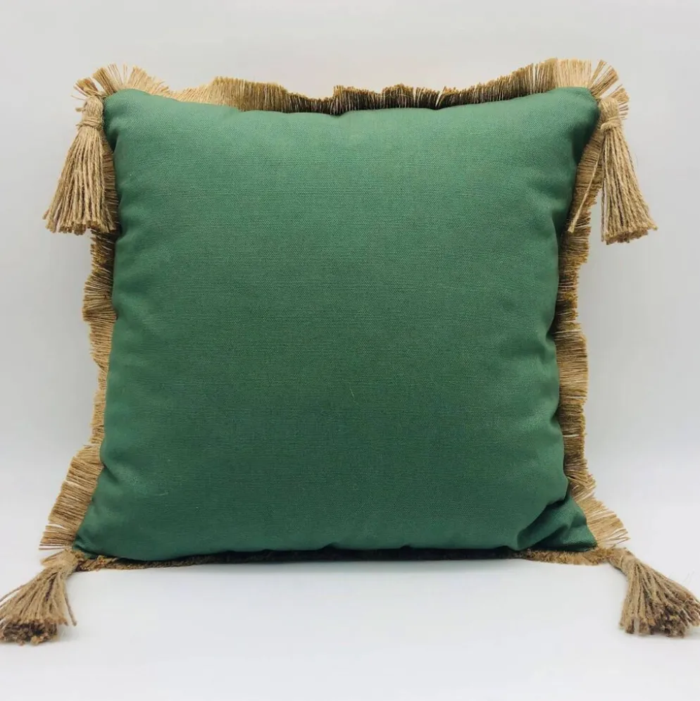 Coussin carré, Housse et Insert. Modèle « Andréa »