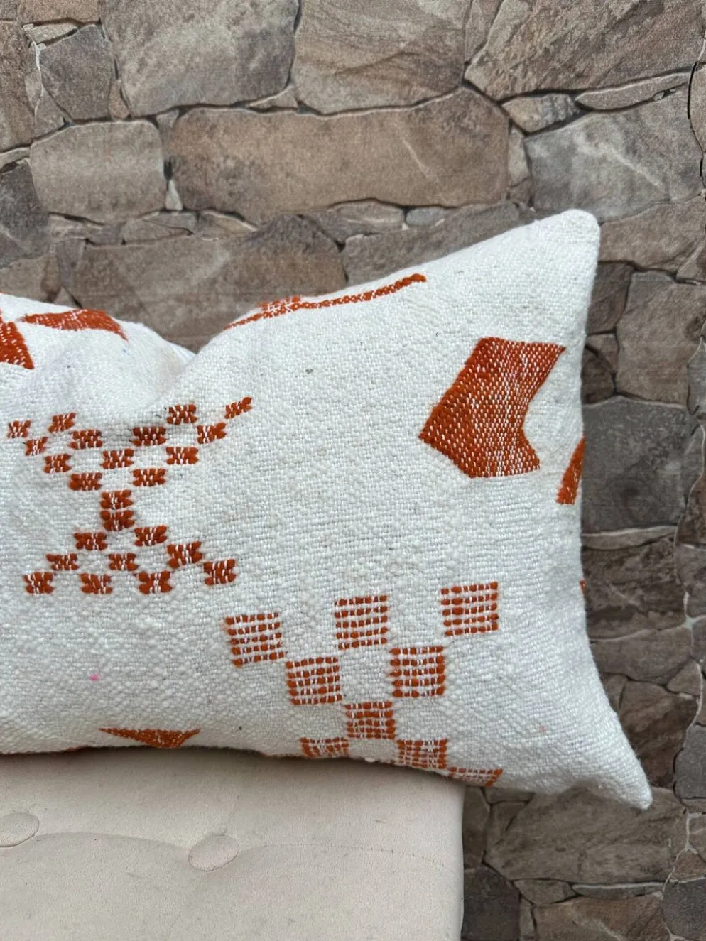 Coussin de sol marocain, coussins décoratifs, ottoman marocain vintage