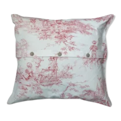 Coussin déhoussable et réversible