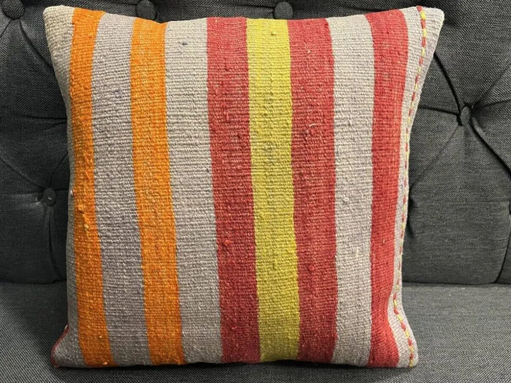 Coussin en kilim turc