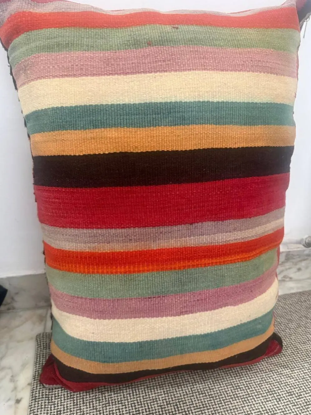 Coussin en kilim turc 50x70