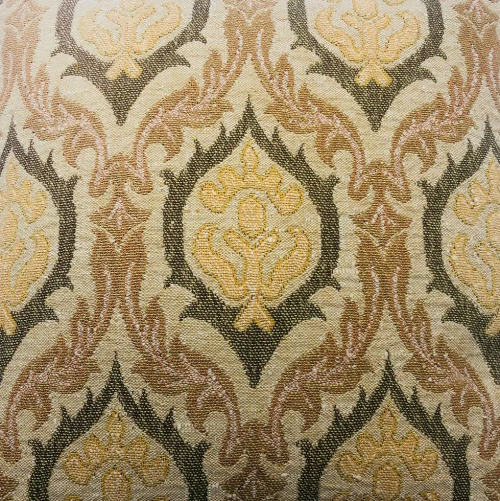 Coussin en tissu ancien. 40 X40 cm.