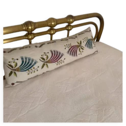 Coussin exceptionnel en teinture grecque vintage tissée à la main.
