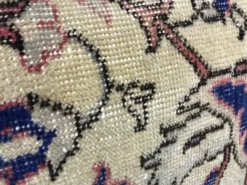 Coussin lombaire en tapis dégradé fait main 40x60cm