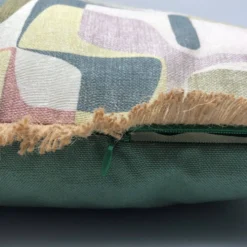 Coussin rectangulaire, housse et insert. modèle « erica »