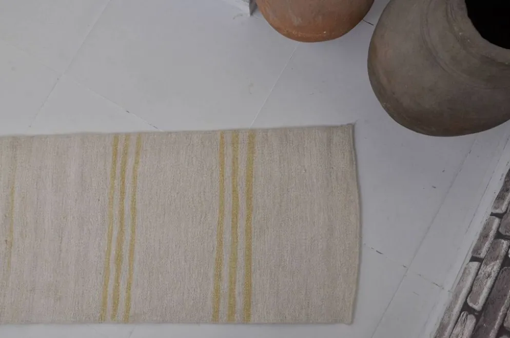 Couverture en chanvre turc vintage SKU3990