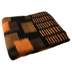 Couverture 220 X 240 motifs patchwork 70's