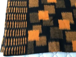 Couverture 220 X 240 motifs patchwork 70's