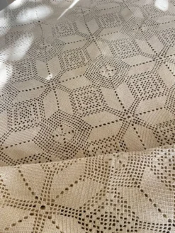 Couvre lit au crochet