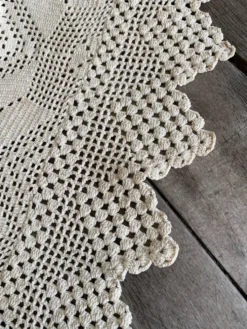 Couvre lit au crochet