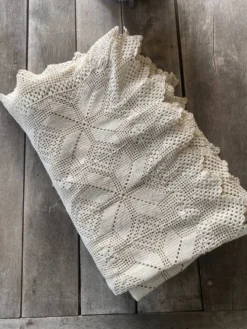 Couvre lit au crochet