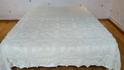 Couvre lit 2 personnes crochet fait main